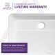 preview thumbnail 3 of 13, ANZZI Sharon Matte White Vessel Sink