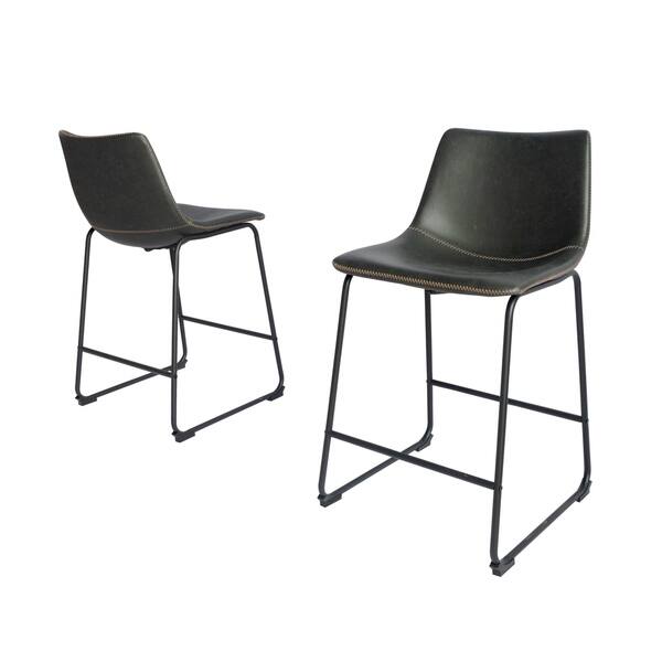 Shop Best Quality Furniture 24 Inch Counter Height Chair Set Of 2