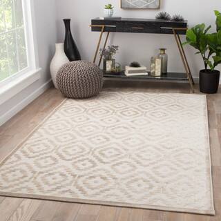 Rayon From Bamboo Trellis Rugs Area For Less Savarin Trellis Cream Gray Area Rug 5 X 7 6