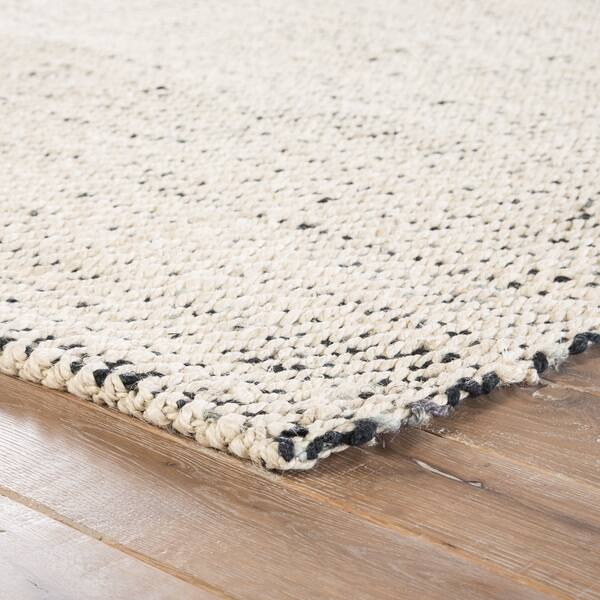 Alcott Natural White Black Jute Hand Woven Area Rug 5 Alcott Natural White Black Jute Hand Woven Area Rug 5