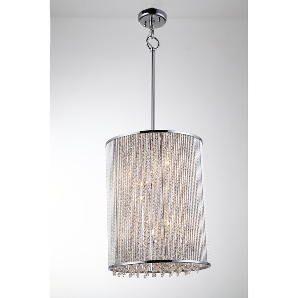 Crystalline 5 Light Square Wall Scone