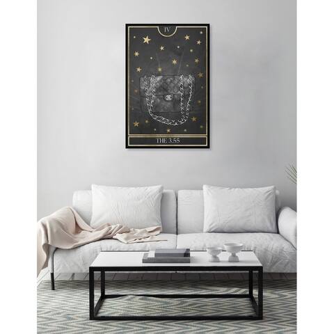 Oliver Gal 'The Classic Tarot Grey'Canvas Art