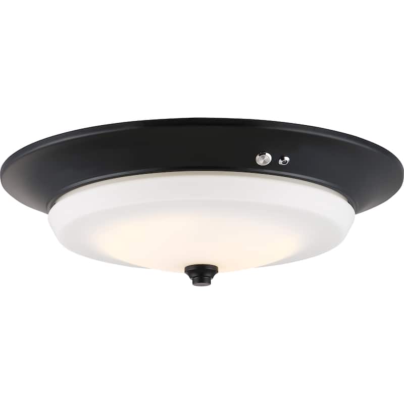LED EMR Flush Aged Bronze Fixture