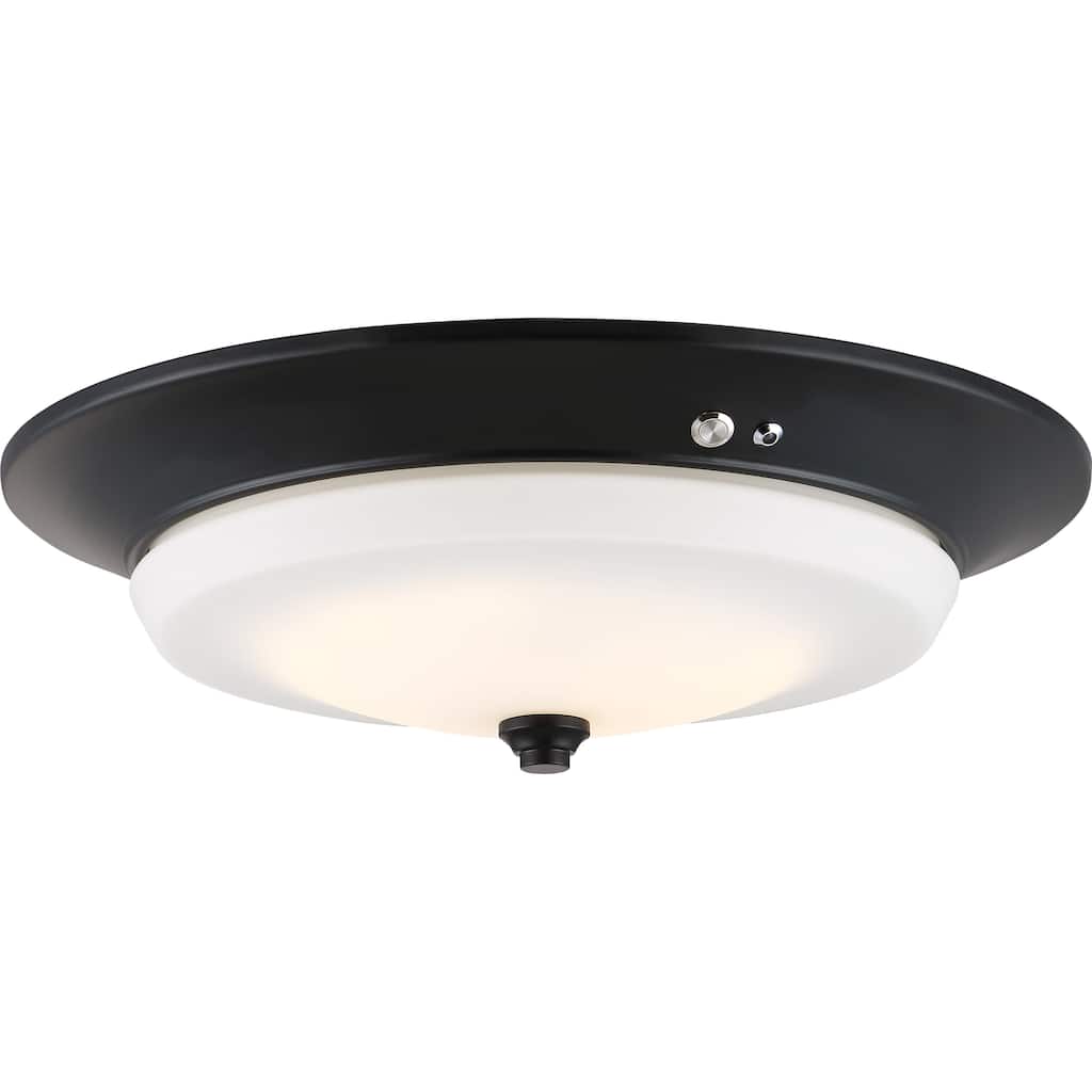 LED EMR Flush Aged Bronze Fixture