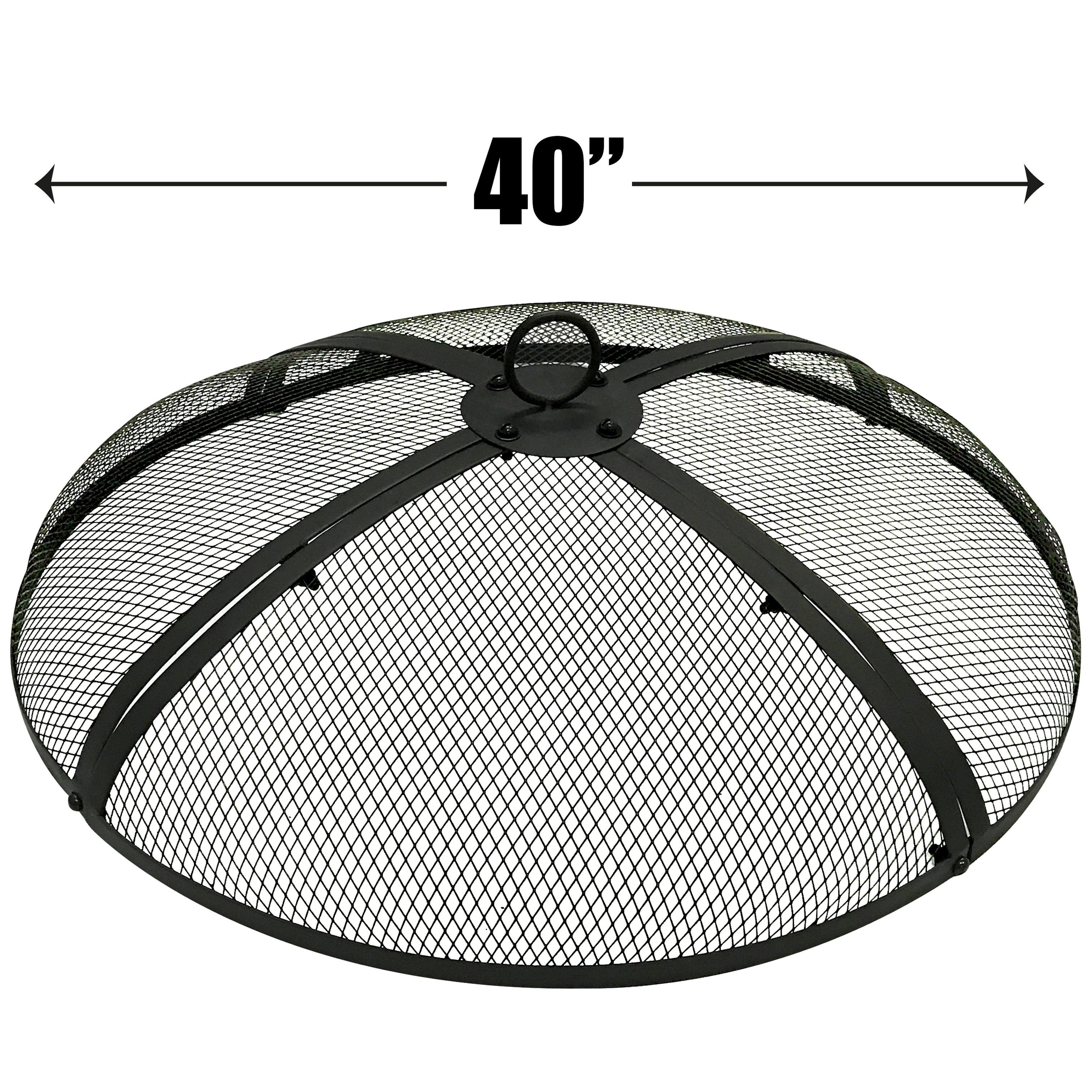 Shop 40 Inch Fire Screen Fire Pit Cover Fire Screen Protector