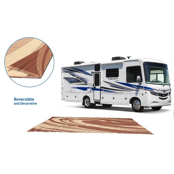 Shop Rv Camping Mats Outdoor Patio Mat Reversible Rv Mat