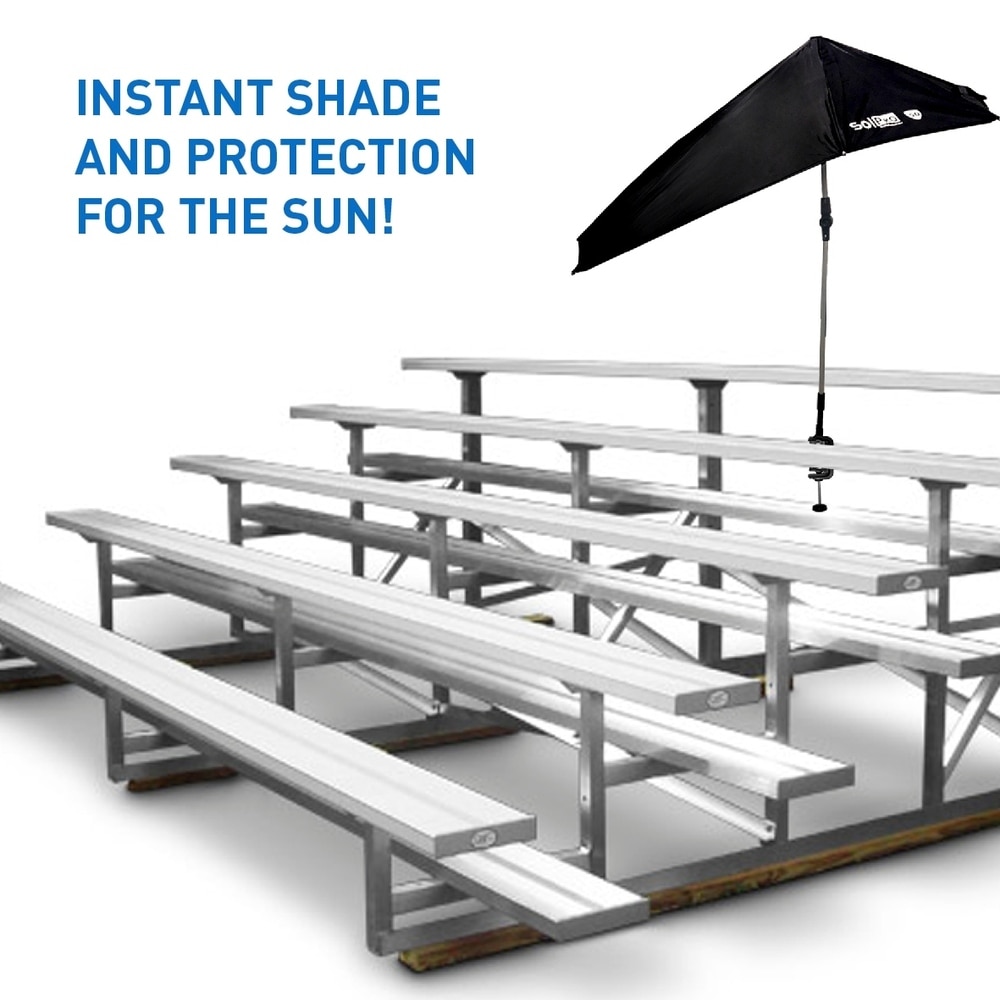 umbrella clamp for lawn chair