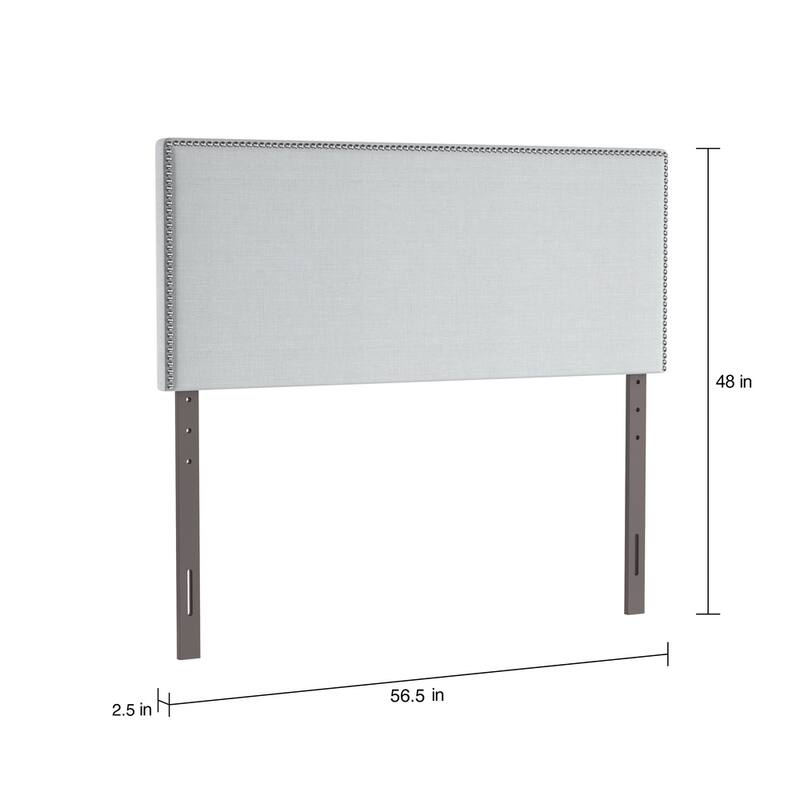 Copper Grove Maybelle Full-size Upholstered Nailhead Headboard