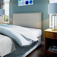 Copper Grove Maybelle Full-size Upholstered Nailhead Headboard