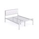 preview thumbnail 1 of 0, Porch & Den Manzanita Queen-size Vinyl Platform Bed Frame