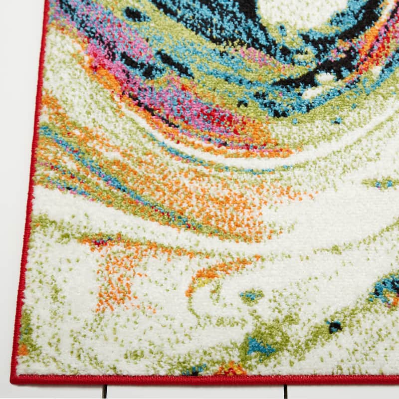 Porch & Den Craycombe Multi-colored Area Rug - 5'2 x 7'2