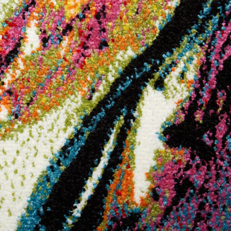 Porch & Den Craycombe Multi-colored Area Rug - 5'2 x 7'2