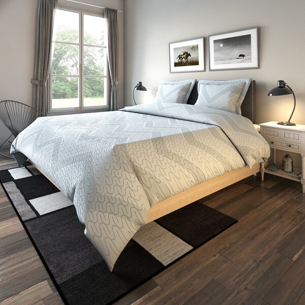 Oversized Chevron Quilt Set