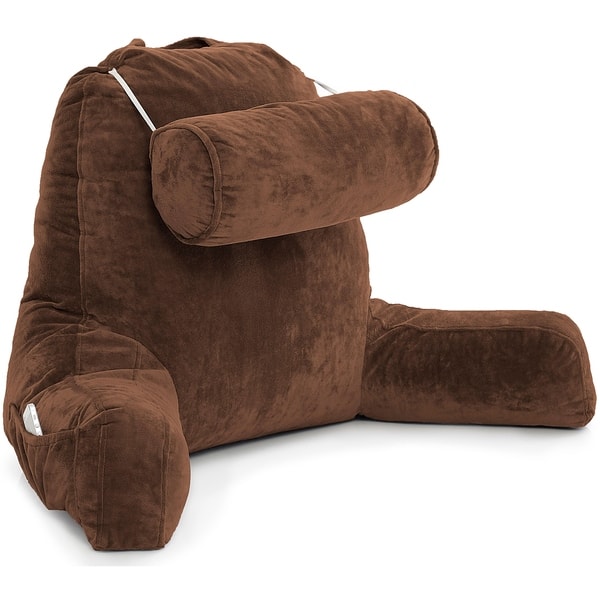 Shop Husband Pillow Bedrest Reading Support Bed Backrest W Arms