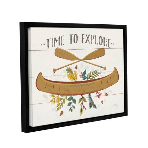 Janelle Penner's Peace and Lodge V, Gallery Wrapped Floater-framed Canvas