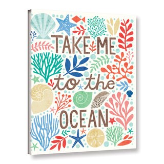 Michael Mullan's Under Sea Treasures IV, Gallery Wrapped Canvas - Bed ...