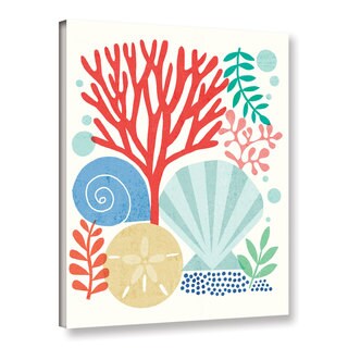 Michael Mullan's Under Sea Treasures V, Gallery Wrapped Canvas - Bed ...