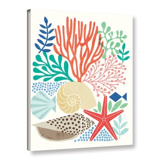 Michael Mullan's Under Sea Treasures VI, Gallery Wrapped Canvas - Bed ...