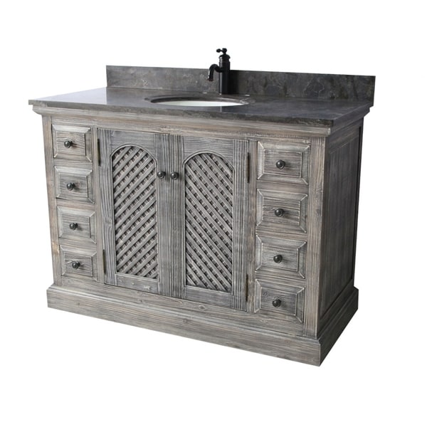 Rustic Style 48-inch Bathroom Vanity