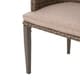 preview thumbnail 17 of 19, Ryan Outdoor 5-piece Round Wicker Wood Dining Set with Cushions by Christopher Knight Home