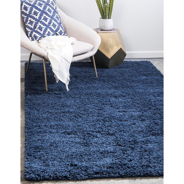 Unique Loom Solid Shag Area Rug