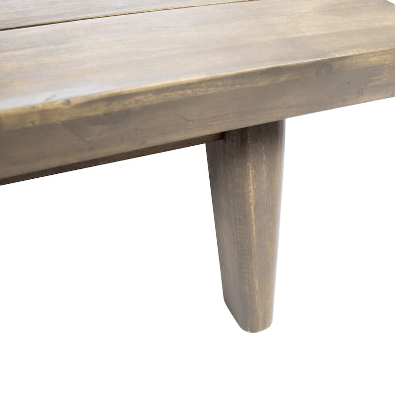 Christopher Knight Home Eulah Minimalist Wood and Fabric Left-Sided Sofa