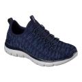 Women's Skechers Flex Appeal 2.0 Insights Walking Sneaker Navy/Blue