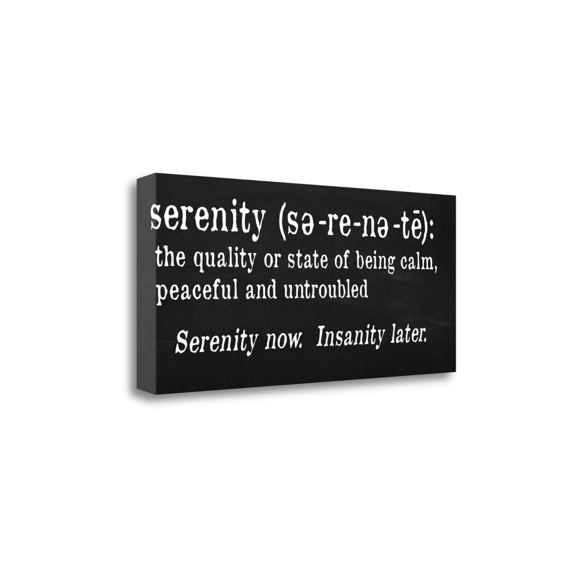 serenity definition