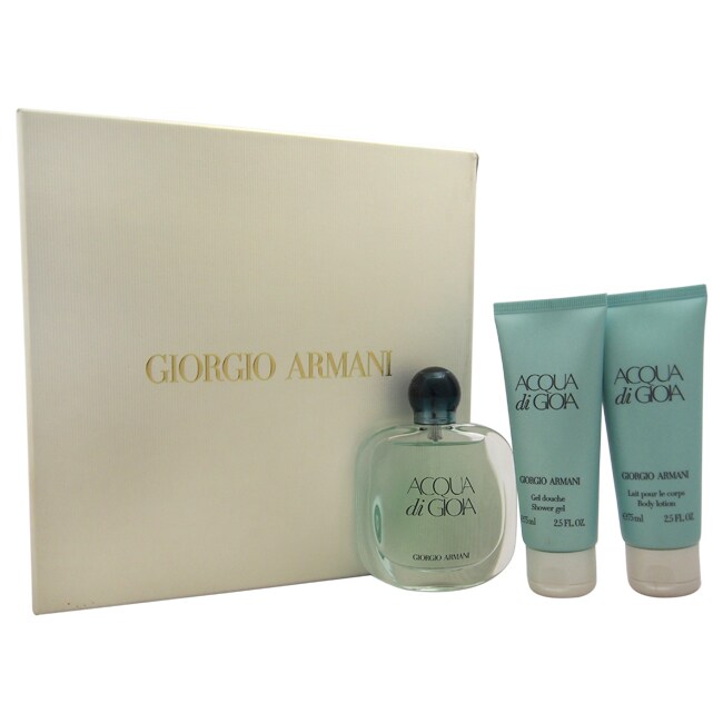 Giorgio Armani Acqua Di Gioia Women's 3-piece Gift Set