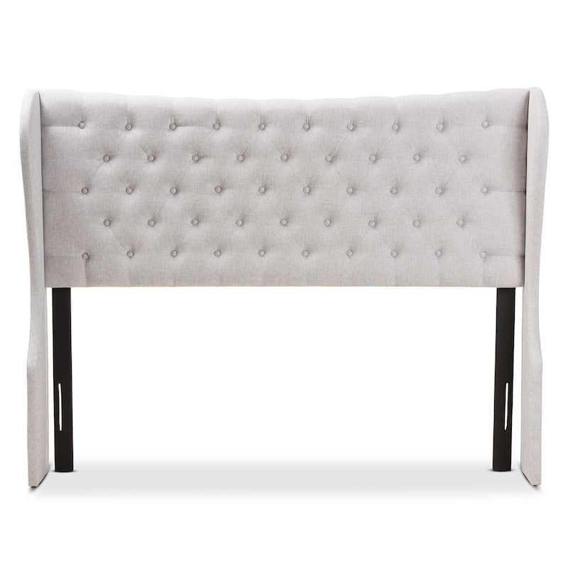 The Gray Barn Tulip Hill Fabric Winged Headboard
