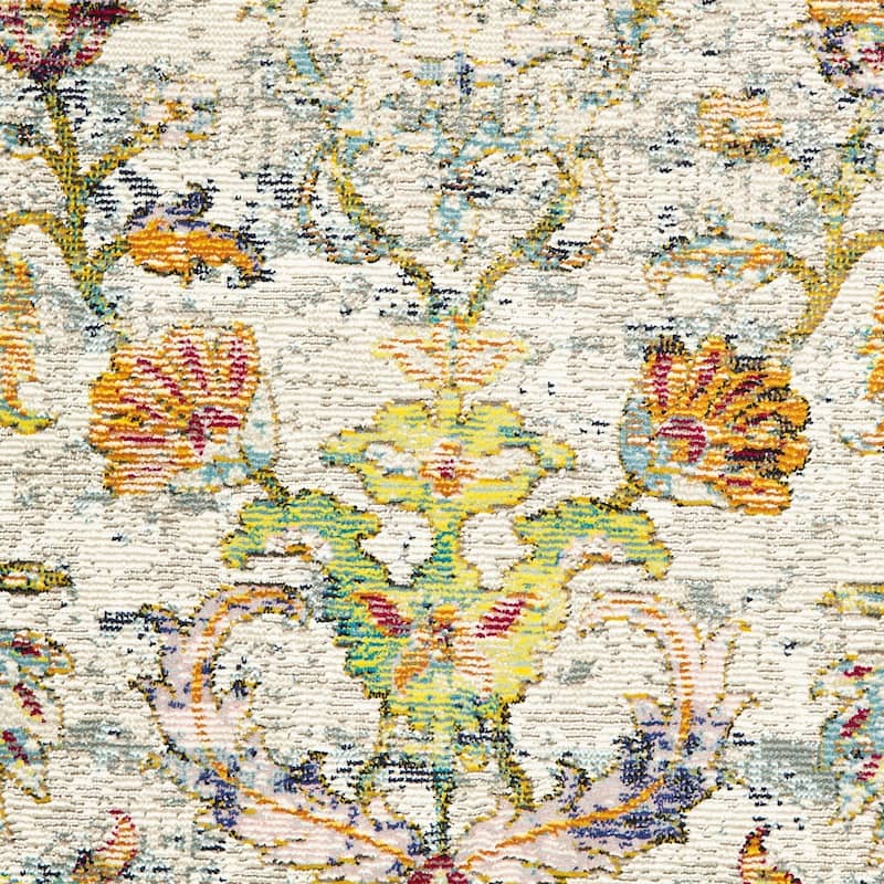 Sevita Floral Garden Multicolor Oriental Rug