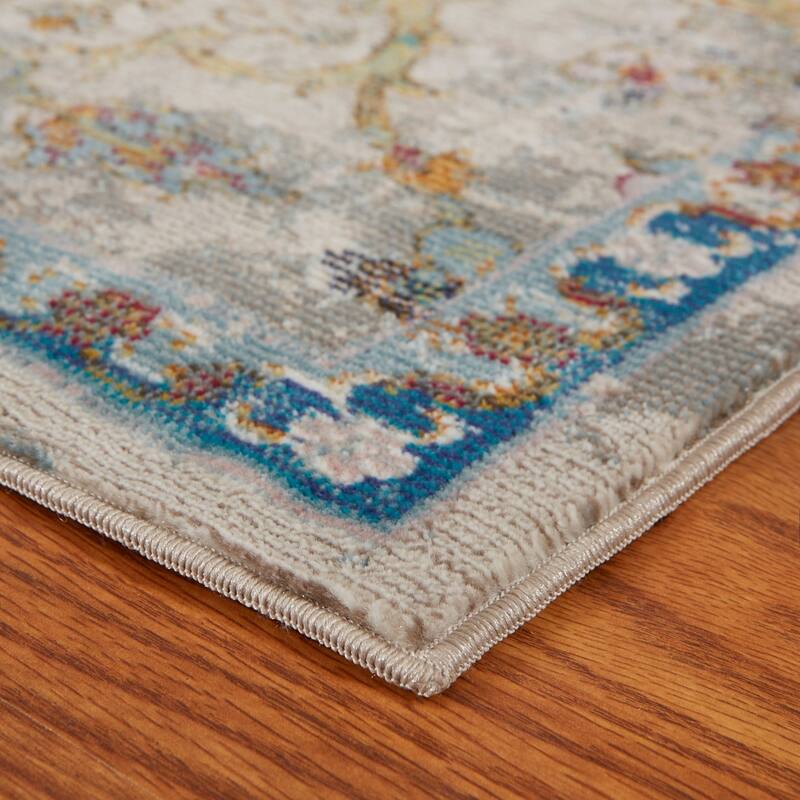 Sevita Floral Garden Multicolor Oriental Rug