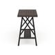 preview thumbnail 12 of 12, Industrial Weathered Oak 47-inch Wide Wood Top Counter Height Table by Furniture of America
