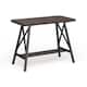 Industrial Weathered Oak 47-inch Wide Wood Top Counter Height Table by Furniture of America