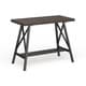 preview thumbnail 10 of 12, Industrial Weathered Oak 47-inch Wide Wood Top Counter Height Table by Furniture of America