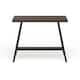 Industrial Weathered Oak 47-inch Wide Wood Top Counter Height Table by Furniture of America