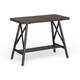 Furniture of America Industrial Weathered Oak 47-inch Counter Table