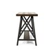 Furniture of America Mern Rustic Oak Solid Wood Counter Table - Thumbnail 3