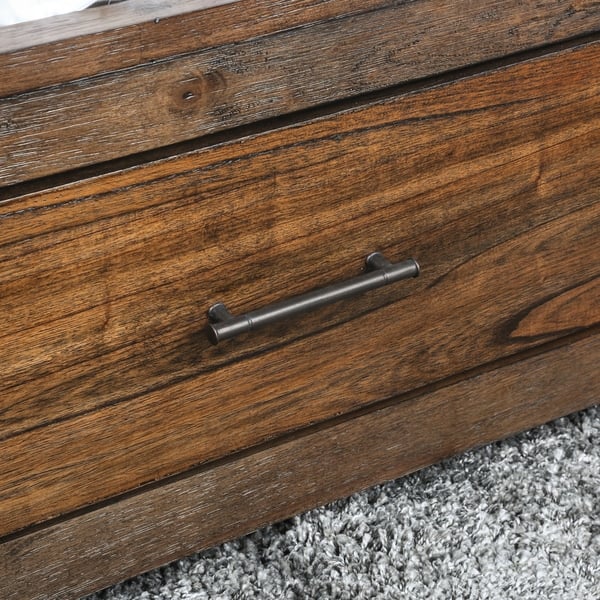 Carbon Loft Marquez Antique Oak 2drawer Platform Storage Bed On Sale