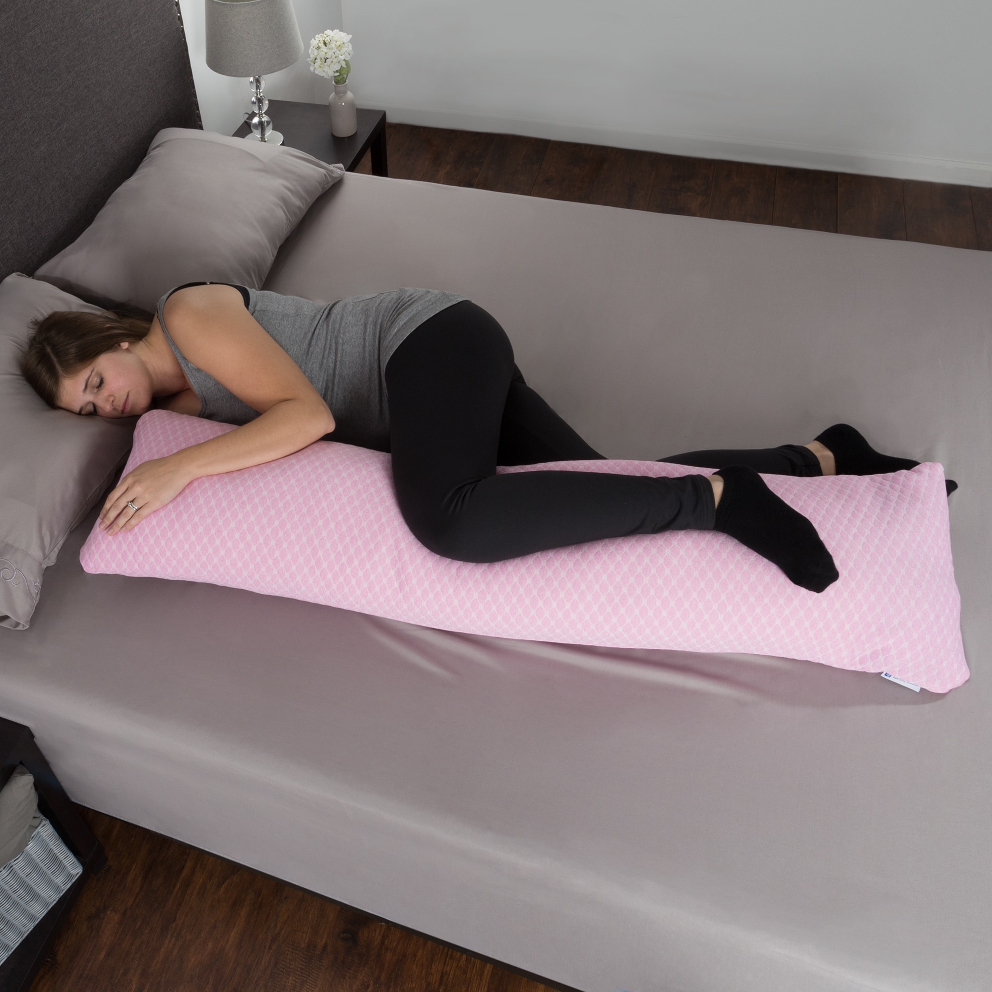straffen Klooster onze Memory Foam Body Pillow, Hypoallergenic Zippered Protector by Windsor Home  - On Sale - Overstock - 18214858