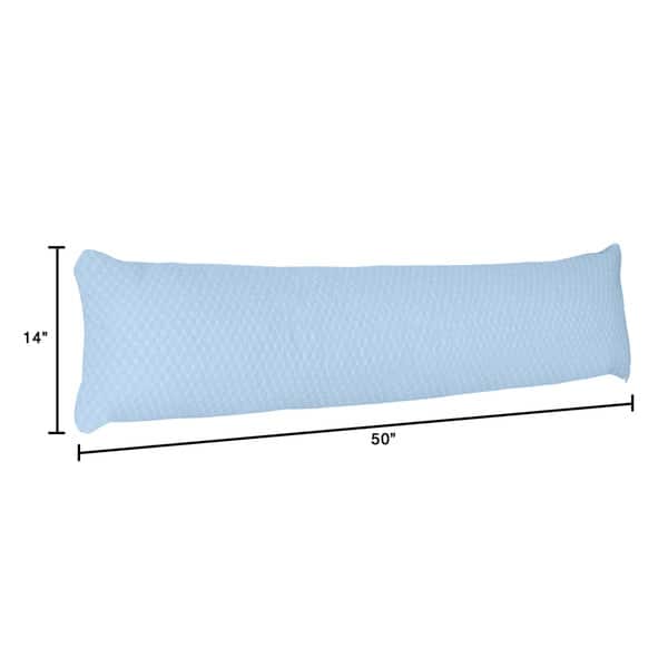 Memory Foam Body Pillow for Side Sleepers Hypoallergenic Zippered