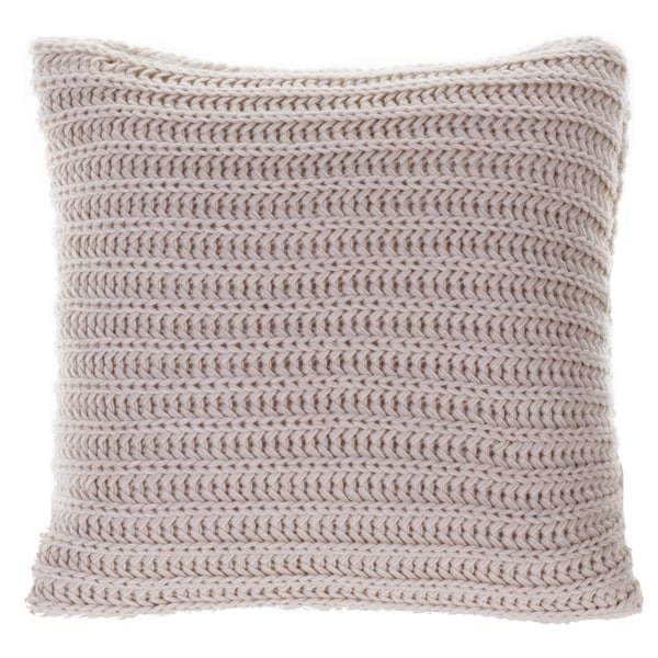 Burleson Knitted Throw Pillow