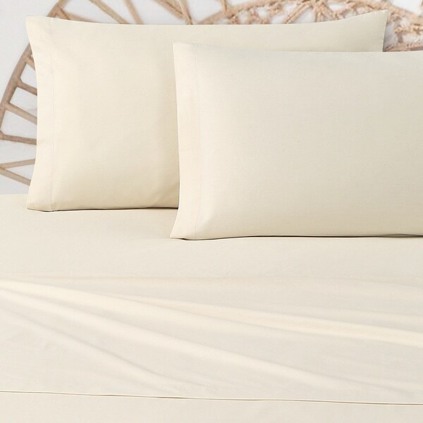 King-White Bedding Homes LUXURIOUS BEDDING COLLECTION!Premium Quality GOTS Certified 2 Pc Pillowcases,800 TC Pillow cover set made of 100/% Organic,Eco-friendly and Natural Cotton