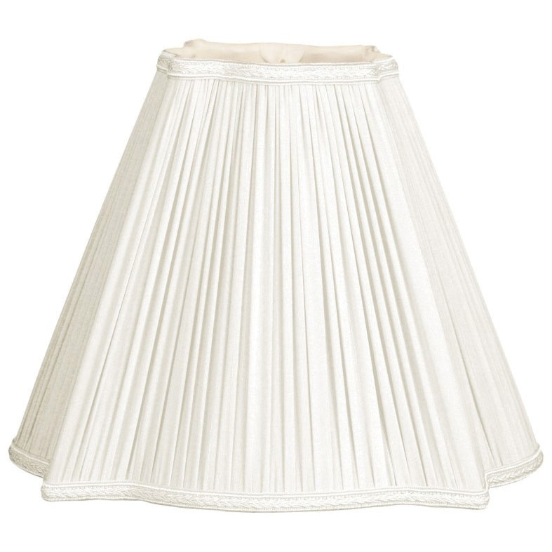 square pleated lampshade