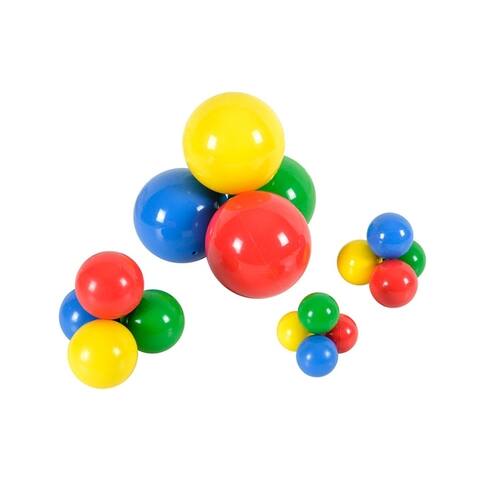 Gymnic Freeball Large (set of 4 multicolor balls) - Blue/Yellow/Red