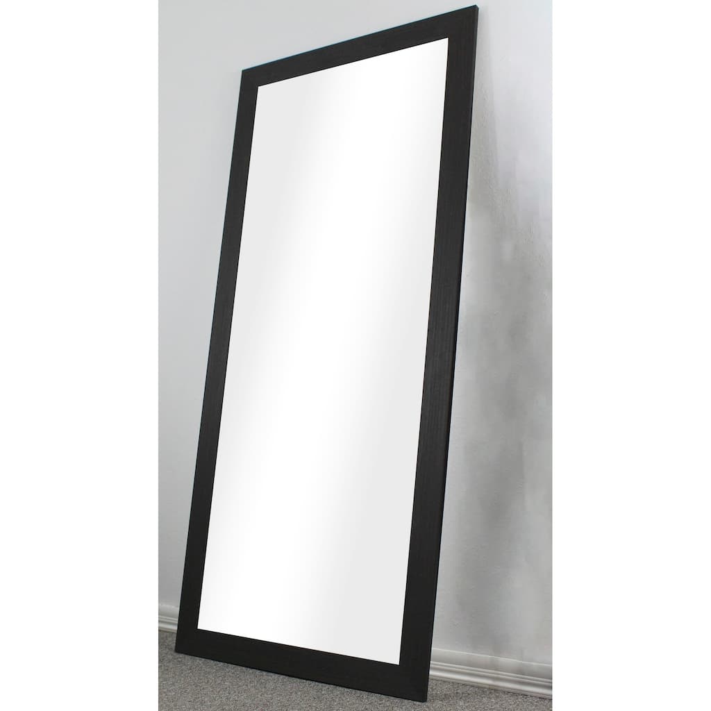 U.S. Made Full Body/Floor Length Mirror - Black