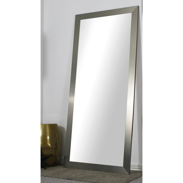 American Made Full Body Floor Length Mirror Silver