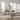 Nadine Dark Walnut Finish Glass Table Top Rectangular Dining Set - Curved Back Chairs by iNSPIRE Q Modern