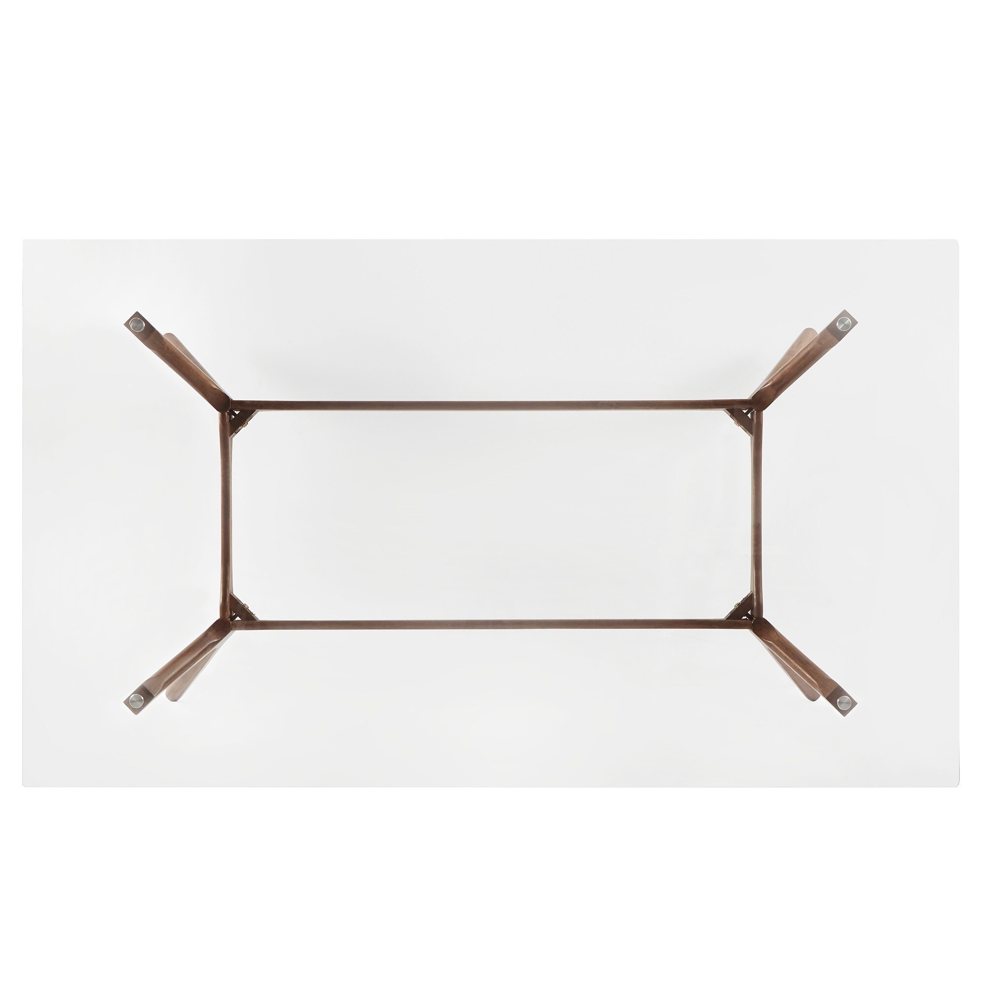 Nadine Dark Walnut Finish Glass Table Top Round Dining Set - Curved Back  Chairs by iNSPIRE Q Modern - On Sale - Bed Bath & Beyond - 18218122