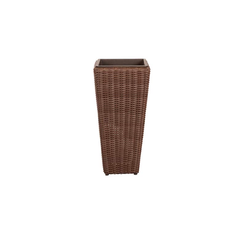 Alto 2-Piece Wicker Planter Set